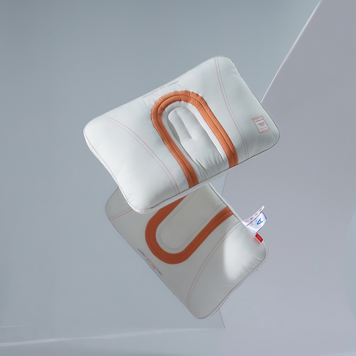 91家纺网 家纺一手货源 找家纺 （总）晚儿 2025新款护颈枕枕头枕芯-几何之美