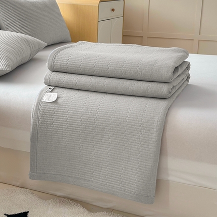 91家纺网 家纺一手货源 找家纺 （总）梦精灵家纺 2025新款全棉纯棉色织水洗棉床盖四件套加大尺寸单被套枕套