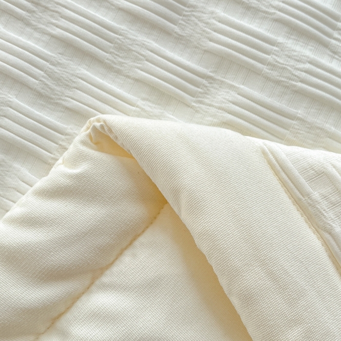 91家纺网 家纺一手货源 找家纺 欧邦 2025新款华夫格水洗棉夏被