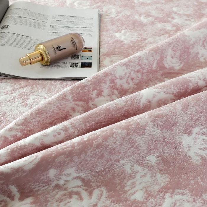 91家纺网 家纺一手货源 找家纺 （总）2025新款玫瑰亲肤冰丝席床裙