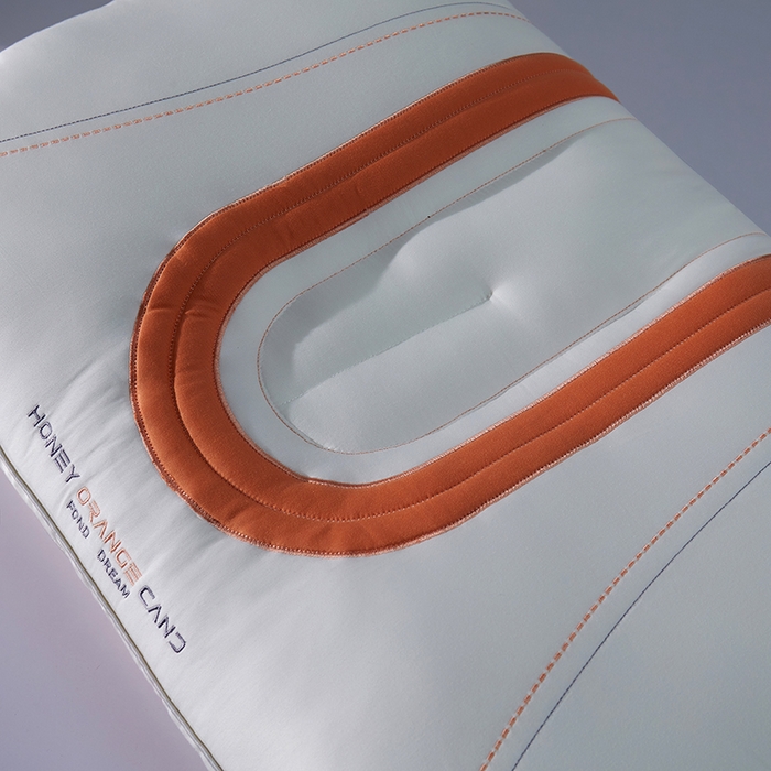 91家纺网 家纺一手货源 找家纺 （总）晚儿 2025新款护颈枕枕头枕芯-几何之美