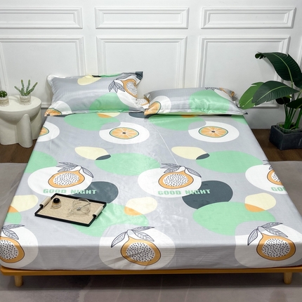 91家纺网 家纺一手货源 找家纺 （总）豪美鑫 2025新款提花冰丝席床笠款