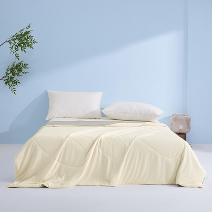 91家纺网 家纺一手货源 找家纺 （总）库里梦家纺 2025新款A类母婴级礼盒装深海水藻凉感被夏被