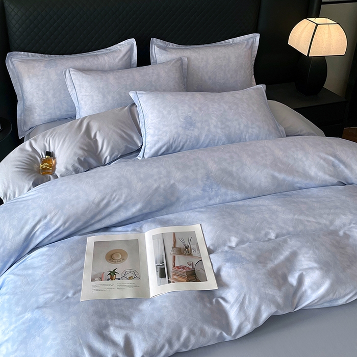 91家纺网 家纺一手货源 找家纺 金纱玉纺家纺 2025新款全棉13376数码印花四件套（礼盒包装）320B2