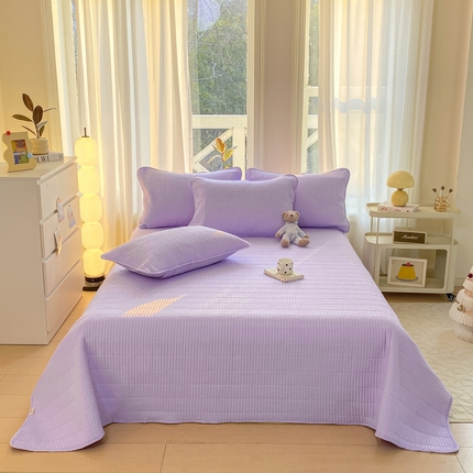 91家纺网 家纺一手货源 找家纺 （总）源舍家纺 2025新款亲肤舒适水洗棉夹棉单床盖