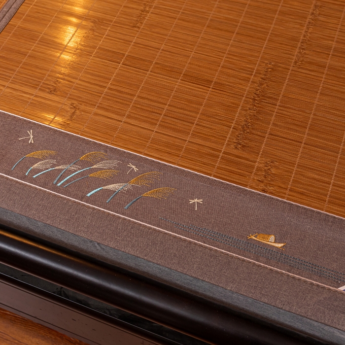 91家纺网 家纺一手货源 找家纺 （总）新月家纺（锦威郎） 2025新款2.6对节双面席冰丝竹席