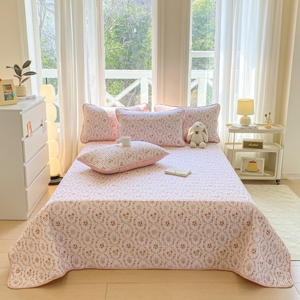 91家纺网 家纺一手货源 找家纺 （总）源舍家纺 2025新款亲肤舒适水洗棉夹棉单床盖