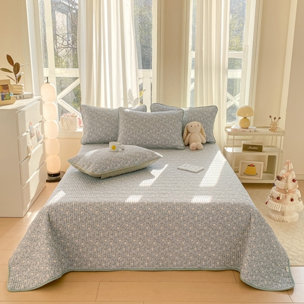 91家纺网 家纺一手货源 找家纺 （总）源舍家纺 2025新款亲肤舒适水洗棉夹棉单床盖