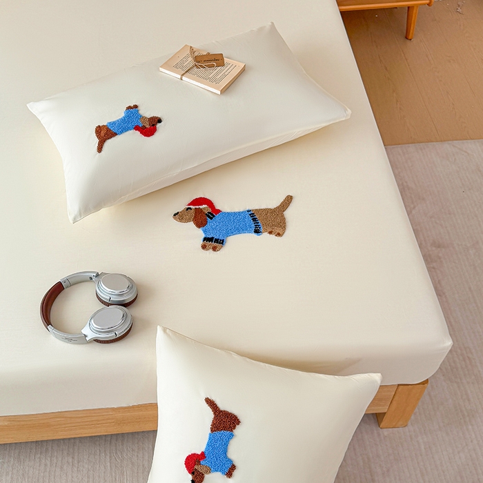 91家纺网 家纺一手货源 找家纺 （总）澳梵家居 2025新款A类全棉毛巾绣床笠