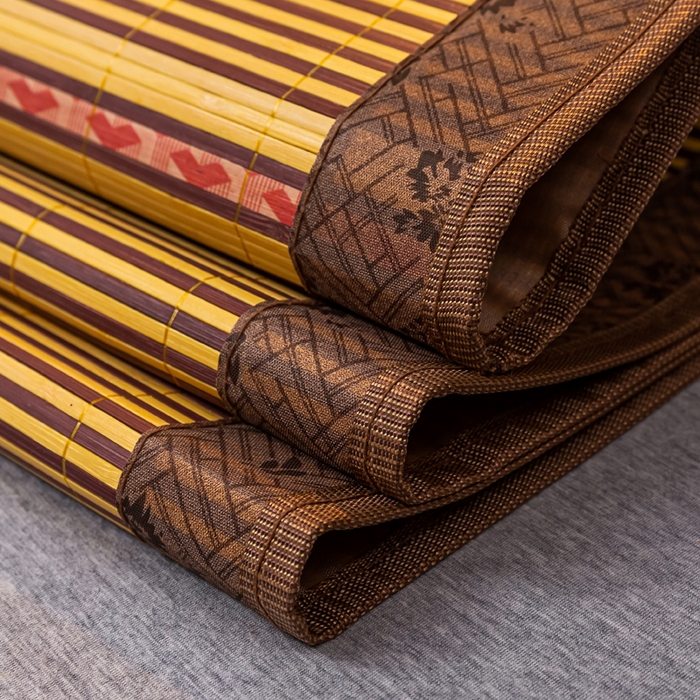 91家纺网 家纺一手货源 找家纺 （总）2025新款金砖木纹席-黄金海岸