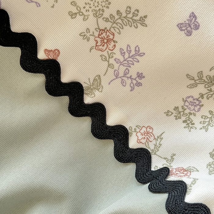 91家纺网 家纺一手货源 找家纺 大麦家纺 2025新款韩式花边亲肤棉四件套 花间小鹿