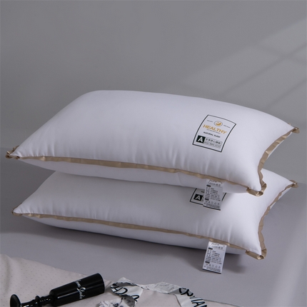 91家纺网 家纺一手货源 找家纺 （总）仁宇枕业 2025新款新品特惠跑量直播爆品亲肤磨毛烫画彩边舒适软枕头枕芯