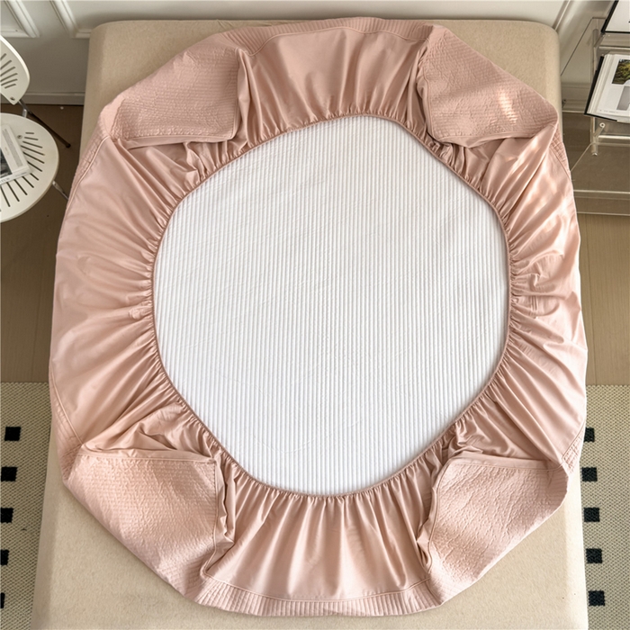 91家纺网 家纺一手货源 找家纺 （总）法芙娜家纺 全棉40S斜纹13372水洗棉床笠床垫褥子