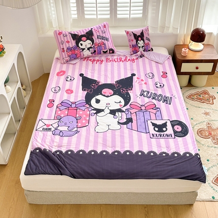 91家纺网 家纺一手货源 找家纺 （总）ds生活馆 2025新款A类大版卡通凉感丝夏被