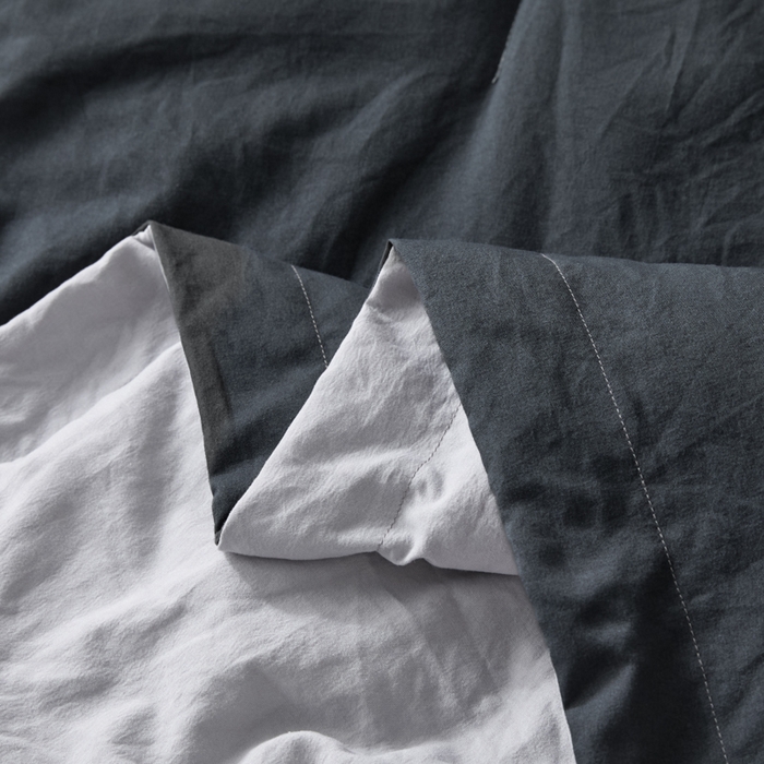 91家纺网 家纺一手货源 找家纺 暖芯家纺 2025新款亚朵同款深睡Pro夏被自在眠自然醒 深灰+浅灰
