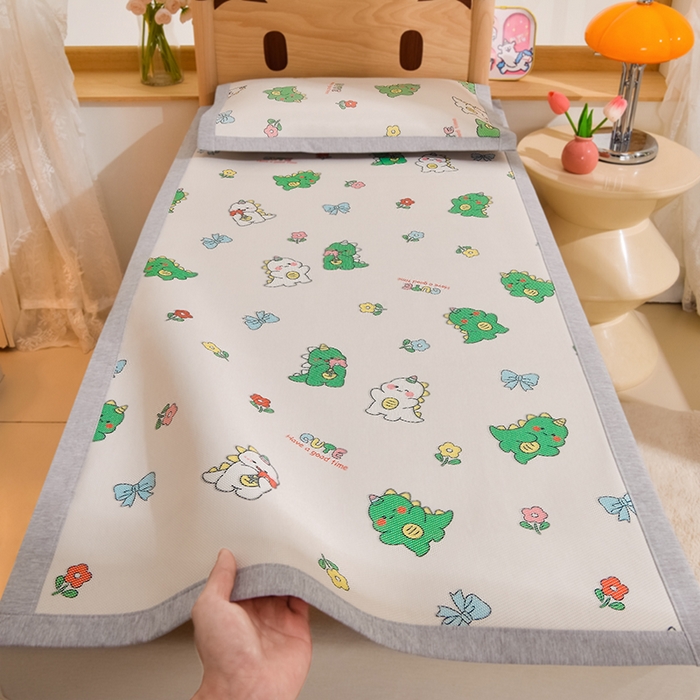 91家纺网 家纺一手货源 找家纺 宝贝优选 2025新款宝贝优选新款-7A抗菌冰藤软席 恐龙宝宝