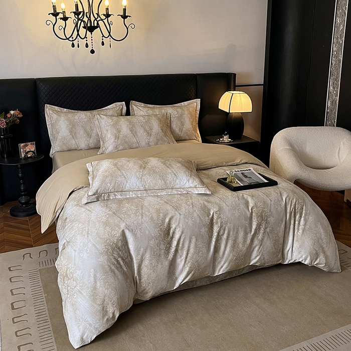 91家纺网 家纺一手货源 找家纺 金纱玉纺家纺 2025新款全棉13376数码印花四件套（礼盒包装）272A2