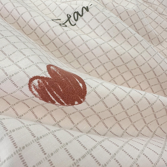 91家纺网 家纺一手货源 找家纺 橙艺 2025新款春夏铂金全棉四件套第二波 微光-粉