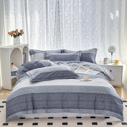 91家纺网 家纺一手货源 找家纺 （总）锦罗绣 2025新款全棉13376印花套件单品