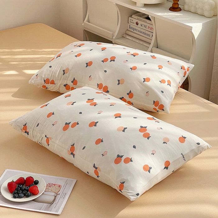 91家纺网 家纺一手货源 找家纺 简爱 2025新款A类针织棉大豆纤维夏被 橙心如意