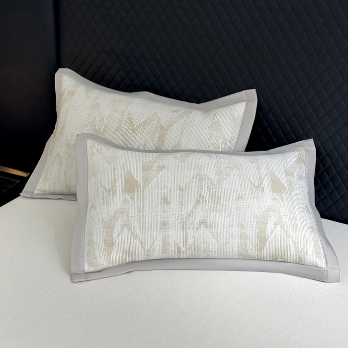 91家纺网 家纺一手货源 找家纺 小萌虎 小萌虎 2025新款PE高分子乙纶提花凉感凉席床席款床笠款 山溪-咖（床笠款）