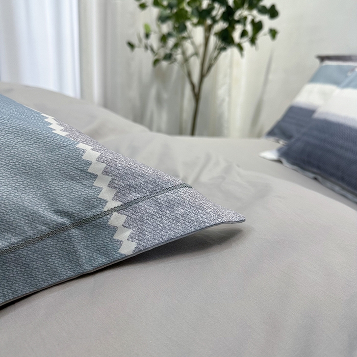 91家纺网 家纺一手货源 找家纺 橙艺 2025新款春夏铂金全棉四件套第二波 云舒