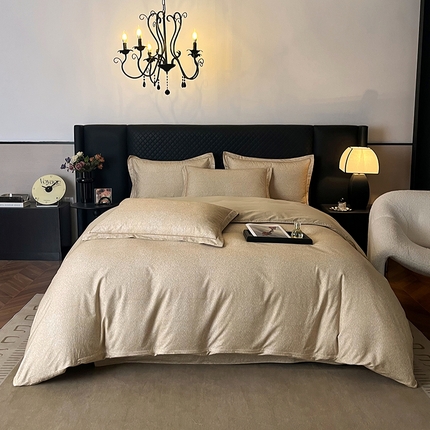 金纱玉纺家纺 2025新款全棉13376数码印花四件套（礼盒包装）432B1