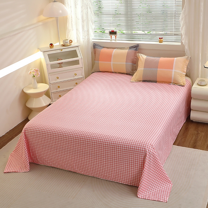 91家纺网 家纺一手货源 找家纺 （总）牧笛缘家纺 2025新款全棉12868单床单