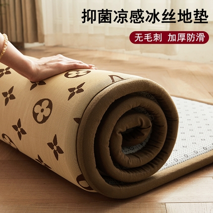 91家纺网 家纺一手货源 找家纺 （总）迪乐妮 2025新款抑菌冰丝地垫床垫爬爬垫-大床图