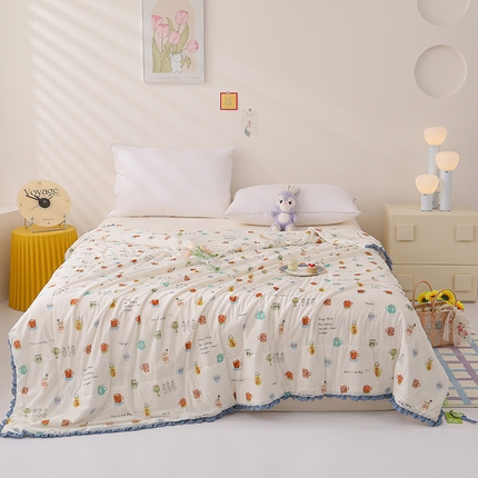 91家纺网 家纺一手货源 找家纺 （总）有货 2025新款小青柠凉感丝系列夏被夏凉被空调被