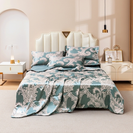 91家纺网 家纺一手货源 找家纺 （总）莱欧纳家纺 2025新款提花夏被系列