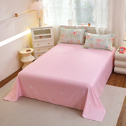 91家纺网 家纺一手货源 找家纺 （总）牧笛缘家纺 2025新款全棉12868单床单