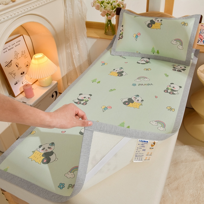 91家纺网 家纺一手货源 找家纺 宝贝优选 2025新款宝贝优选新款-7A抗菌冰藤软席 HI熊猫