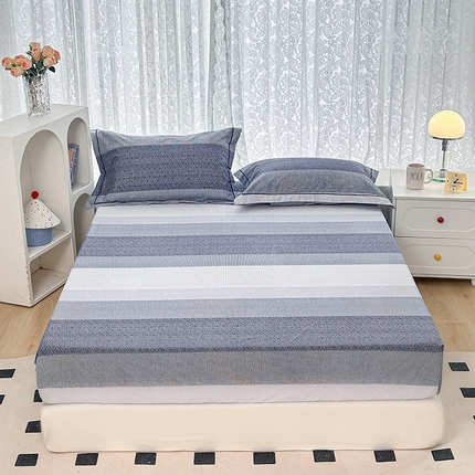 91家纺网 家纺一手货源 找家纺 （总）锦罗绣 2025新款全棉13376印花套件单品单床笠