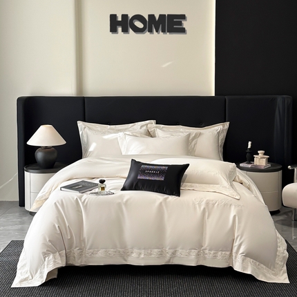 91家纺网 家纺一手货源 找家纺 （总）安妮家居 2025新款全棉A类麦穗系列四件套