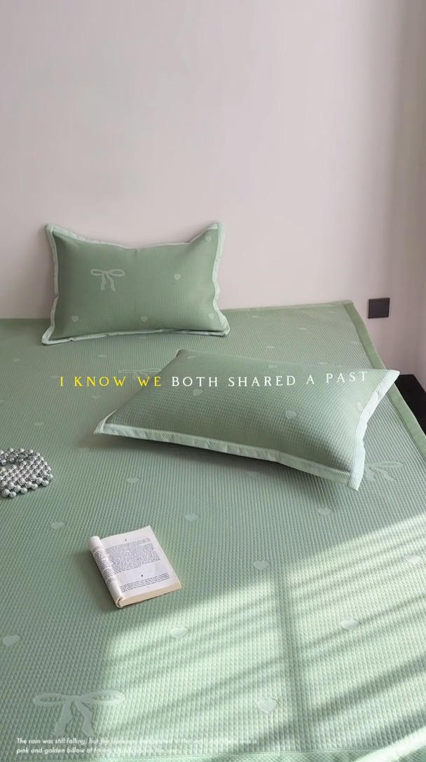 91家纺网 家纺一手货源 找家纺 （总）2025新款夏季3D清凉感纯色凉豆豆系列凉席床笠