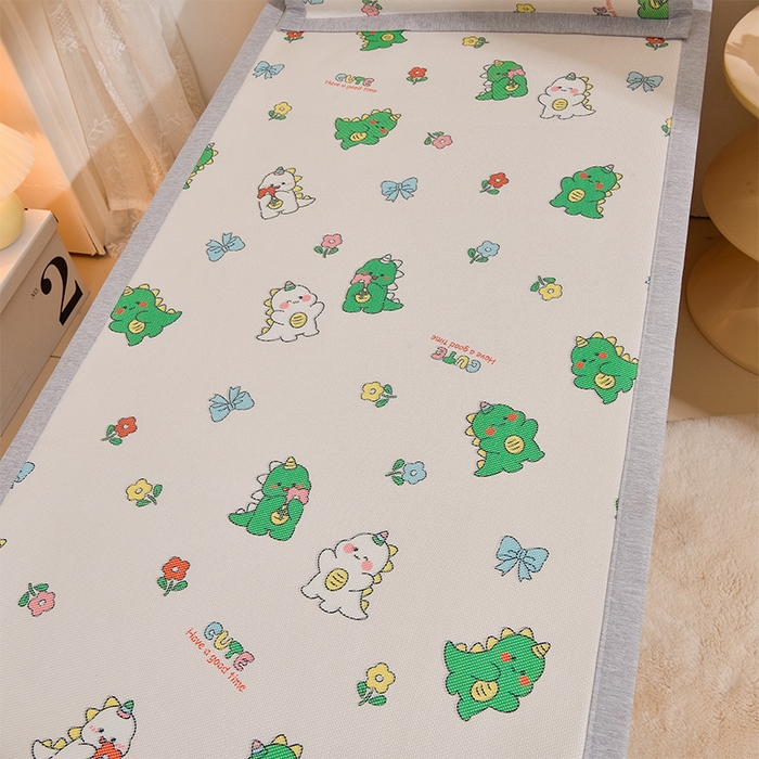 91家纺网 家纺一手货源 找家纺 宝贝优选 2025新款宝贝优选新款-7A抗菌冰藤软席 恐龙宝宝