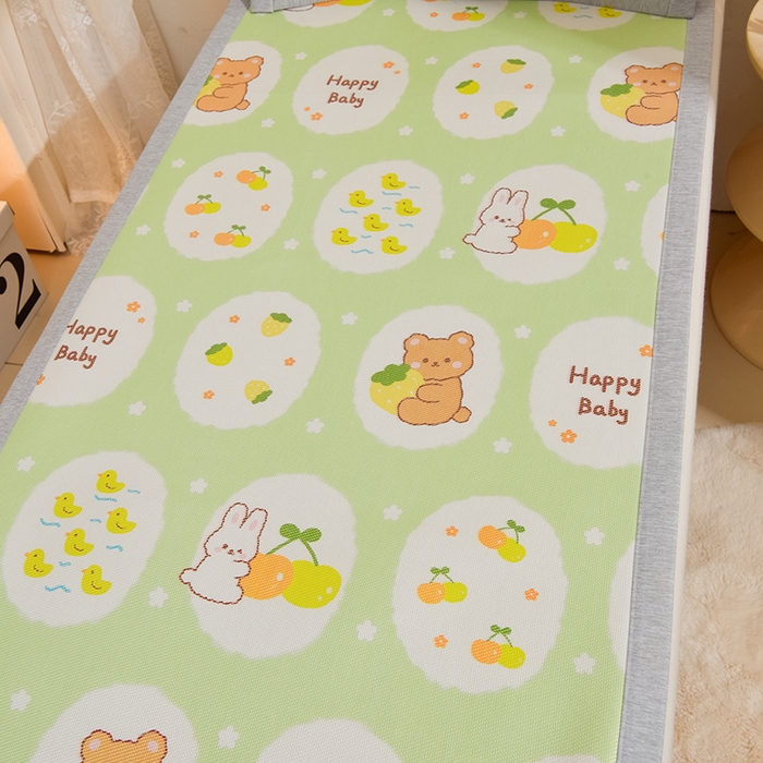 91家纺网 家纺一手货源 找家纺 宝贝优选 2025新款宝贝优选新款-7A抗菌冰藤软席 嘟嘟熊