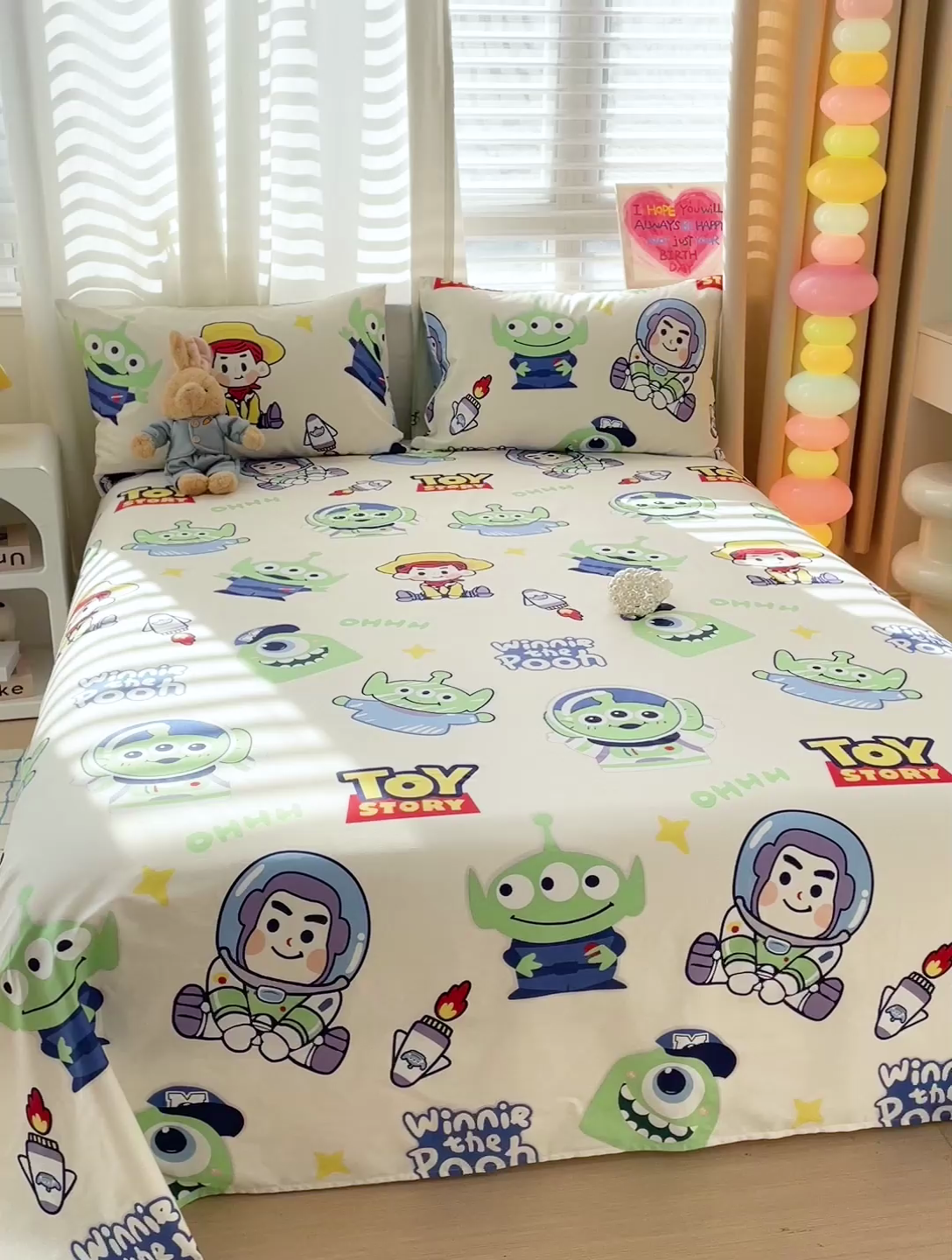 91家纺网 家纺一手货源 找家纺 （总）名兮家居 2025新款全棉纯棉经典小版奥特曼三丽鸥床单【含防伪标】