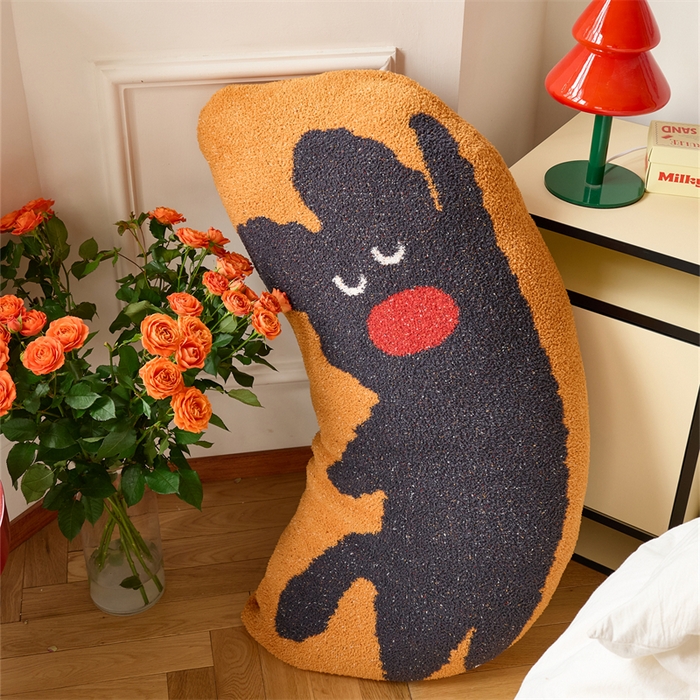 91家纺网 家纺一手货源 找家纺 暖绵绵家纺 2025新款贝里芬同款抱枕（含芯） 贝里芬同款毯子