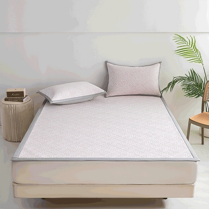 鑫姿席业 2025新款A类凉感冰豆豆席 雅致床席款-冰粉