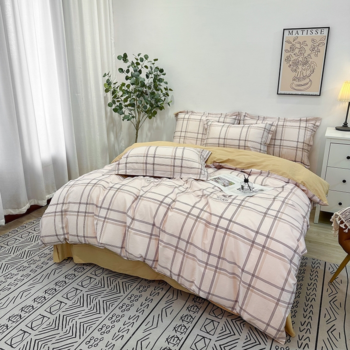 91家纺网 家纺一手货源 找家纺 （总）橙艺 2025新款春夏铂金全棉四件套第二波