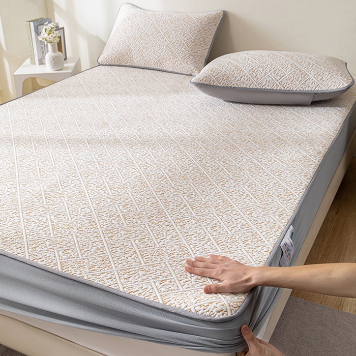 91家纺网 家纺一手货源 找家纺 （总）鑫姿席业 2025新款A类凉感冰豆豆席