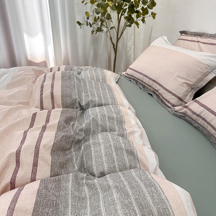 91家纺网 家纺一手货源 找家纺 橙艺 2025新款春夏铂金全棉四件套第二波 凝翠