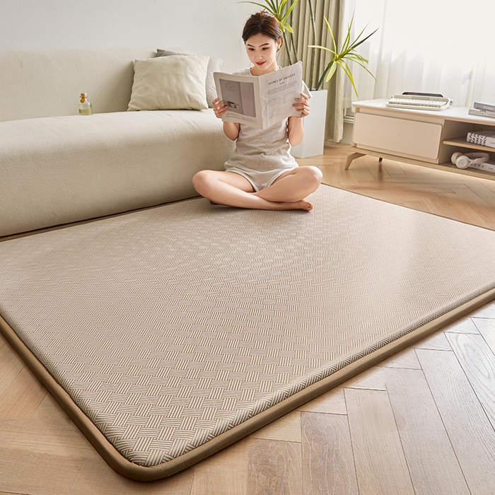 91家纺网 家纺一手货源 找家纺 （总）迪乐妮 2025新款抑菌冰丝地垫床垫爬爬垫-大床图