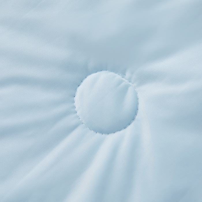 91家纺网 家纺一手货源 找家纺 迪乐妮 2025新款云母凉感夏凉被 天空蓝