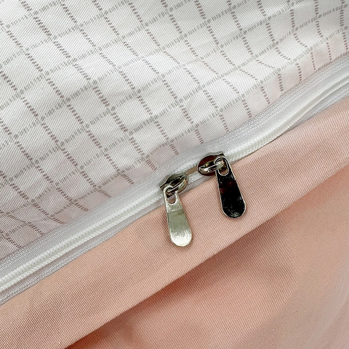 91家纺网 家纺一手货源 找家纺 橙艺 2025新款春夏铂金全棉四件套第二波 微光-粉