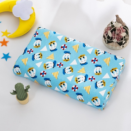 91家纺网 家纺一手货源 找家纺 大黄蜂家居家纺 2025新款针织棉儿童乳胶枕 唐老师