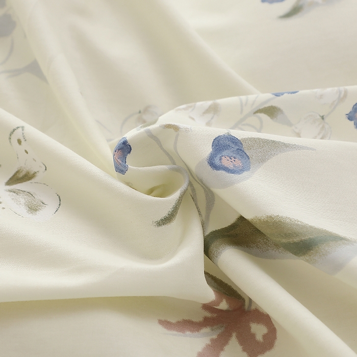 91家纺网 家纺一手货源 找家纺 牧笛缘家纺 2025新款全棉12868单被套 汐颜