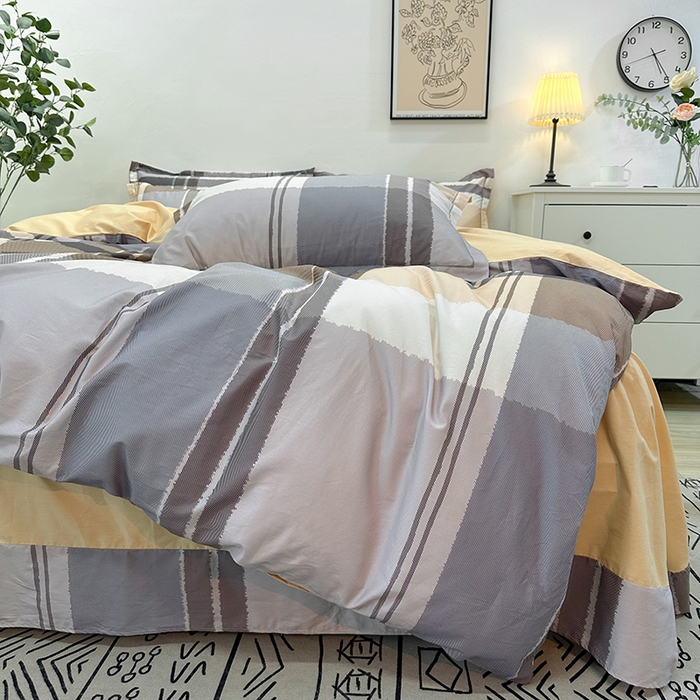 91家纺网 家纺一手货源 找家纺 橙艺 2025新款春夏铂金全棉四件套第二波 奈亚